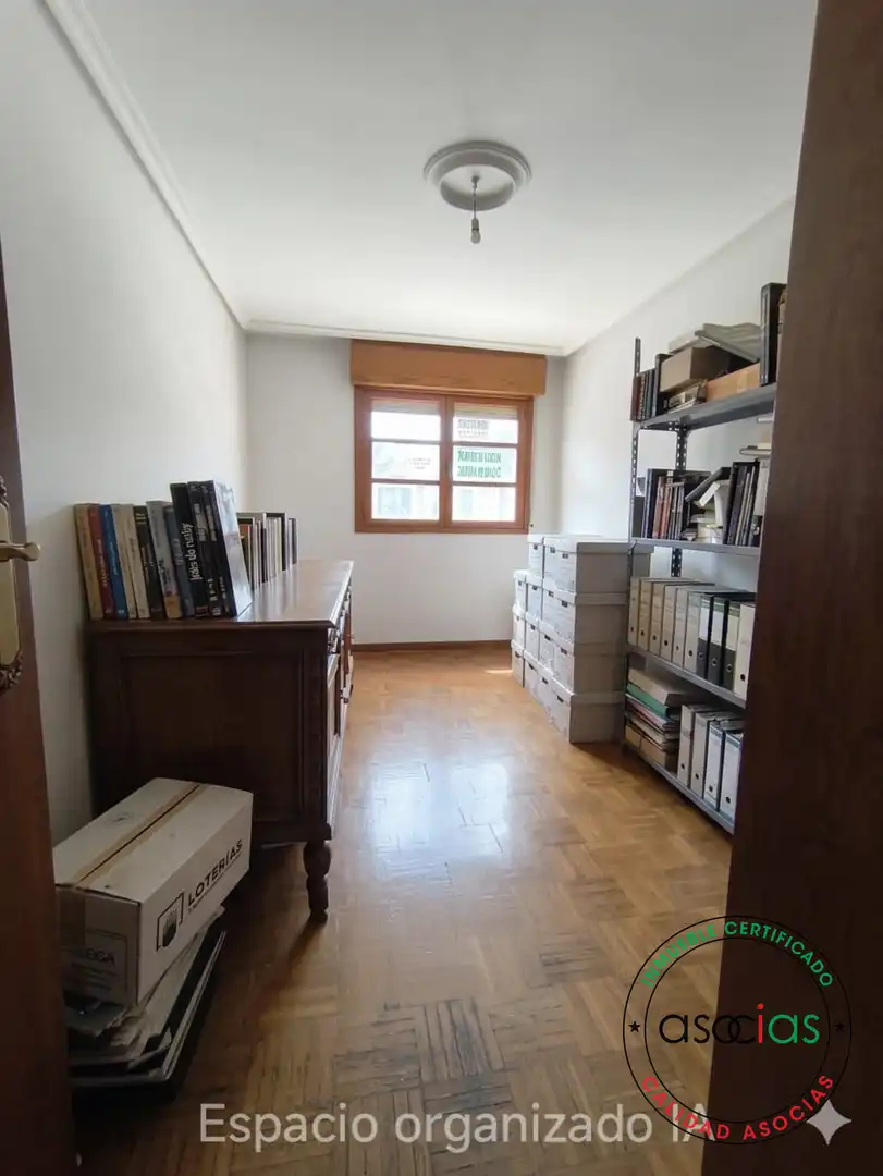 Bedroom of Flat for sale in Carreño  with Heating, Parquet flooring and Terrace