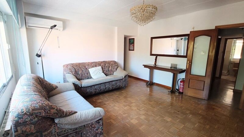 Sala de estar de Piso en venta en  Madrid Capital con Aire acondicionado, Calefacción y Terraza