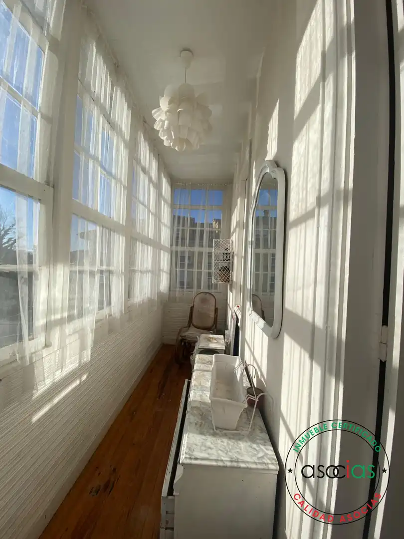 Terraza de Casa o chalet en venta en Soto del Barco con Calefacción, Jardín privado y Parquet