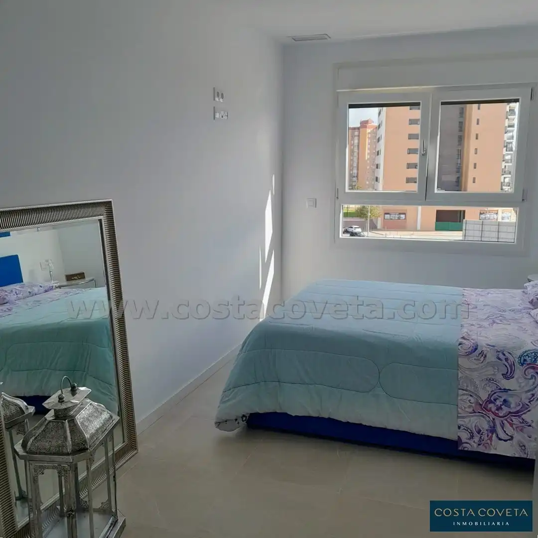 Bedroom of Apartments for sale in El Campello  with Air Conditioner, Swimming Pool and Furnished
