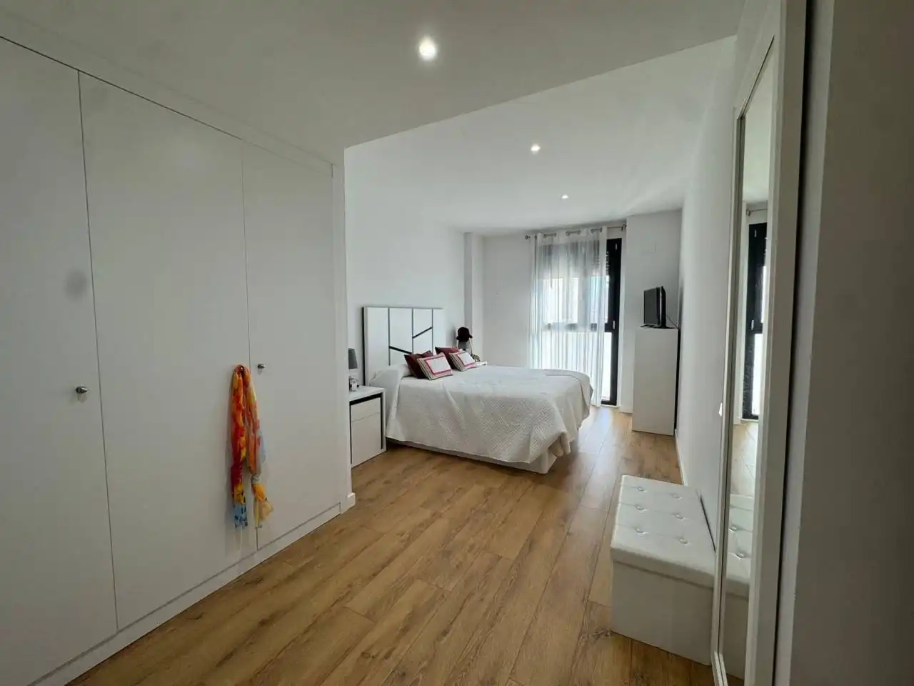 Schlafzimmer von Wohnung zum Verkauf in Granollers mit Klimaanlage, Heizung und Parkett