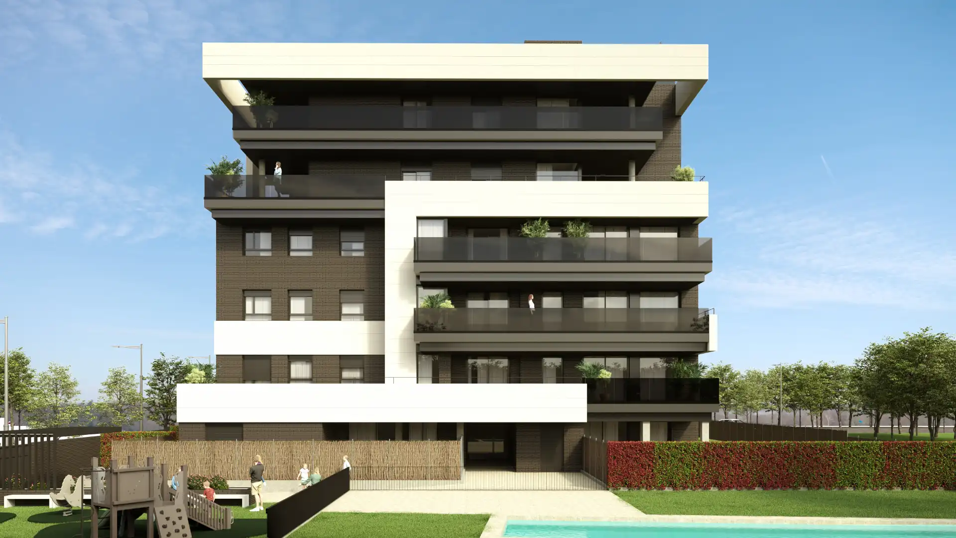 New build Flat with terrace for sale in Carrer Maria Montesori, imagen 3