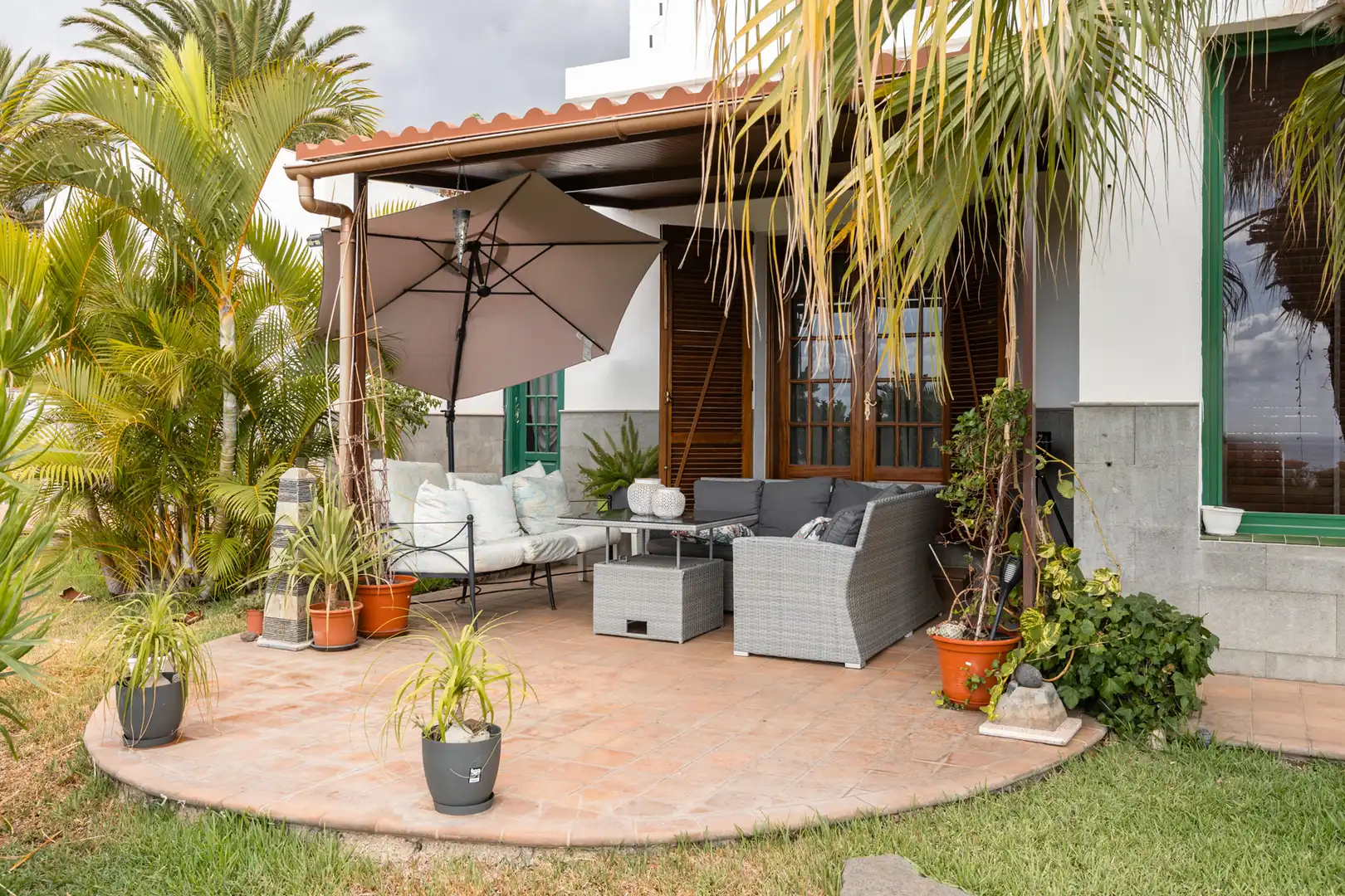 Terrassa de Casa o xalet en venda en Candelaria amb Aire condicionat, Jardí privat i Terrassa