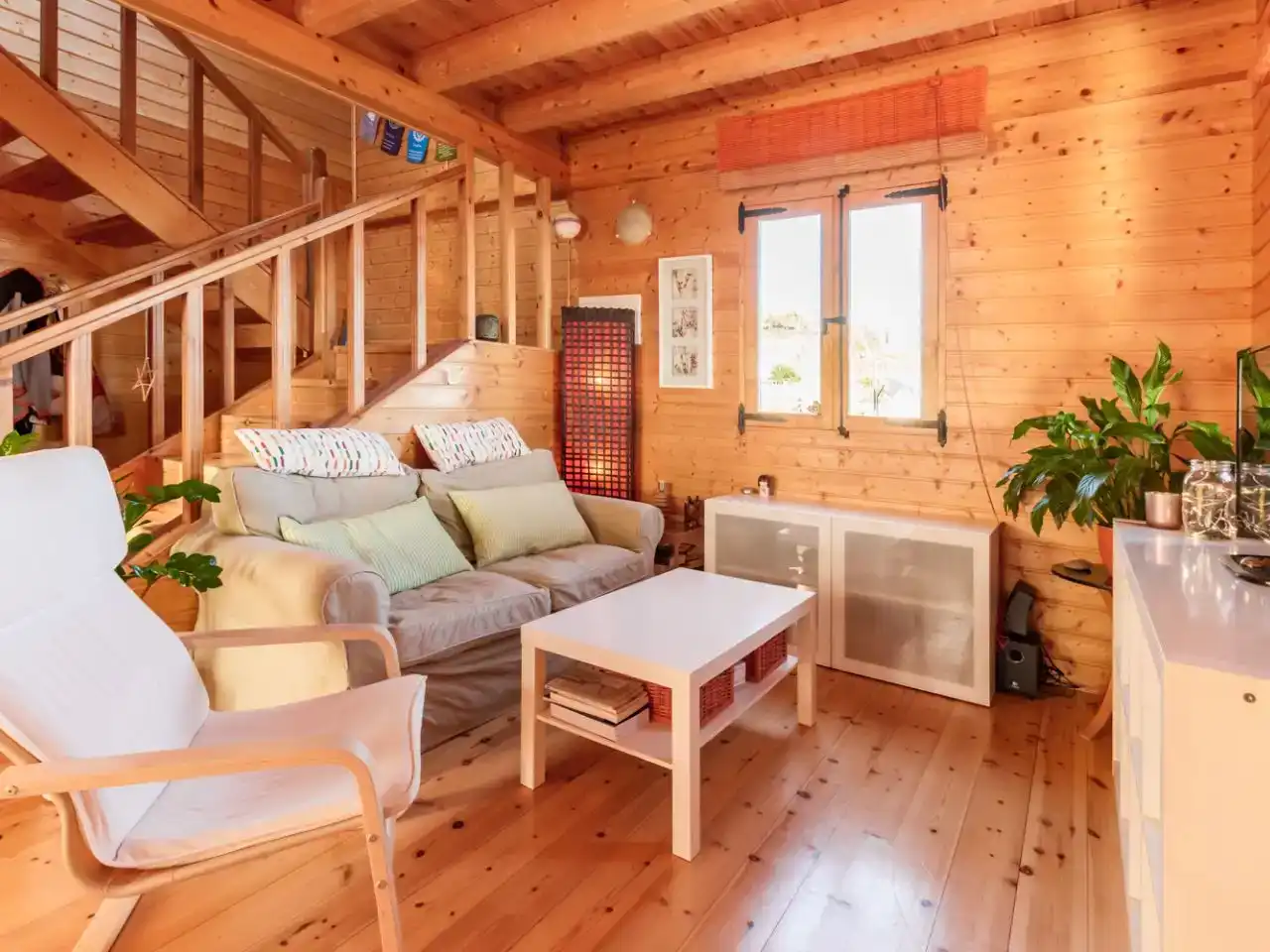 Sala d'estar de Casa o xalet en venda en Fasnia amb Aire condicionat, Piscina i Balcó