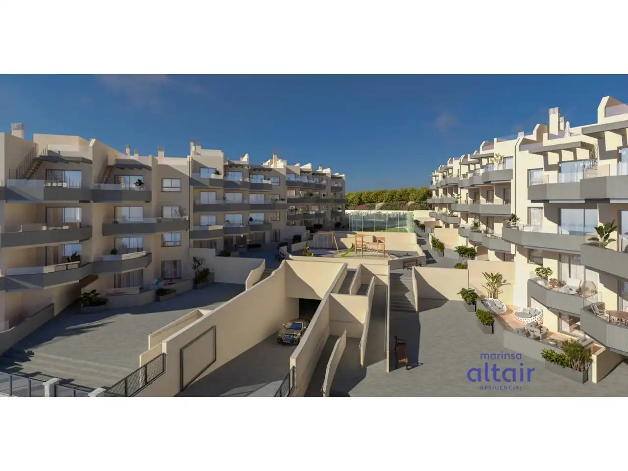 Vista exterior de Piso en venta en Torrox con Terraza, Trastero y Piscina comunitaria