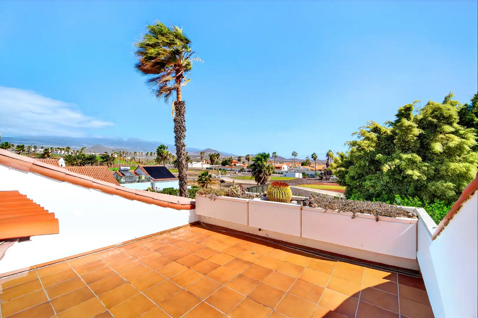 Terrassa de Casa o xalet en venda en San Miguel de Abona amb Aire condicionat, Jardí privat i Moblat