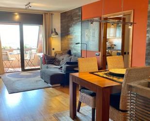 Living room of Flat for sale in Berga  with Heating, Terrace and Furnished