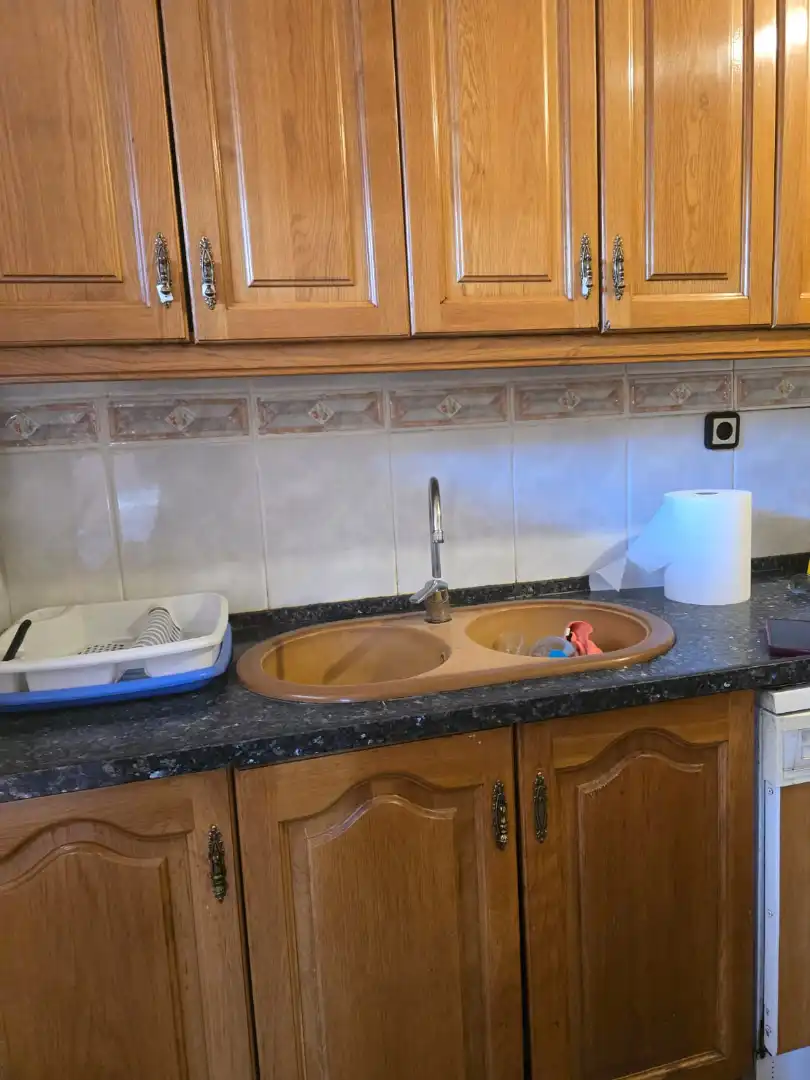 Kitchen of Flat for sale in Sabadell  with Heating and Balcony