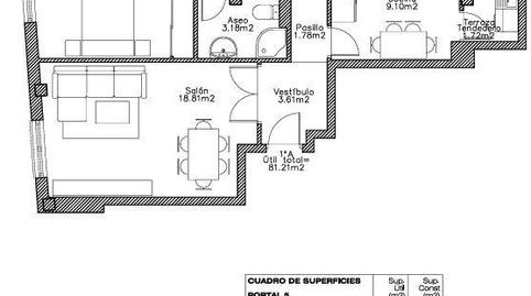 Foto 2 de Piso en venta en Lugar de Palavea Vieja, Elviña - A Zapateira, A Coruña