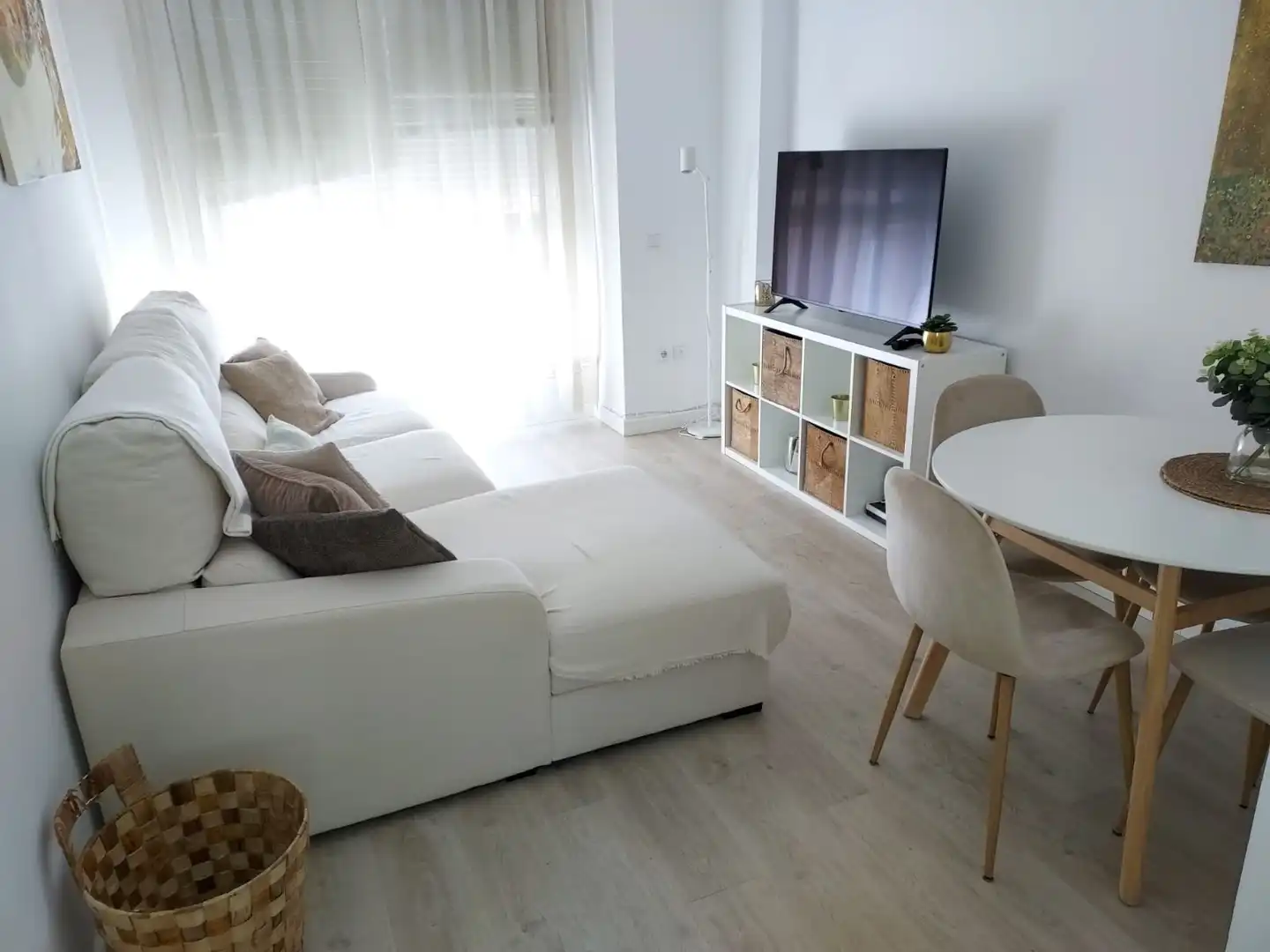 Sala d'estar de Pis en venda en Málaga Capital amb Aire condicionat i Calefacció