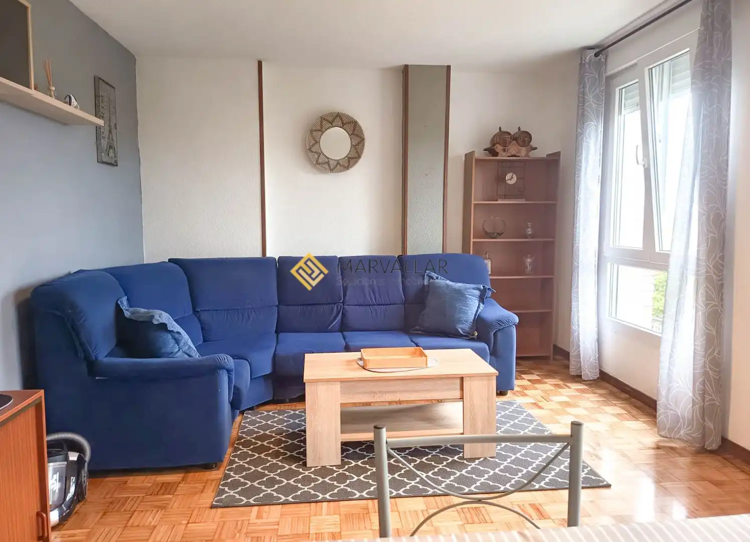 Sala de estar de Piso de alquiler en Santander con Calefacción
