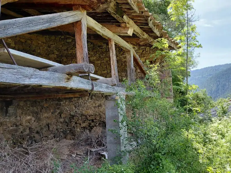 Vista exterior de Finca rústica en venta en Laspaúles, Huesca