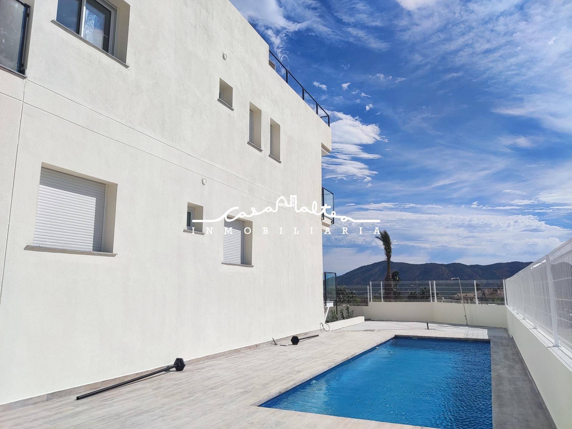 Swimming pool of Apartment to rent in L'Alfàs del Pi  with Air Conditioner, Terrace and Community pool