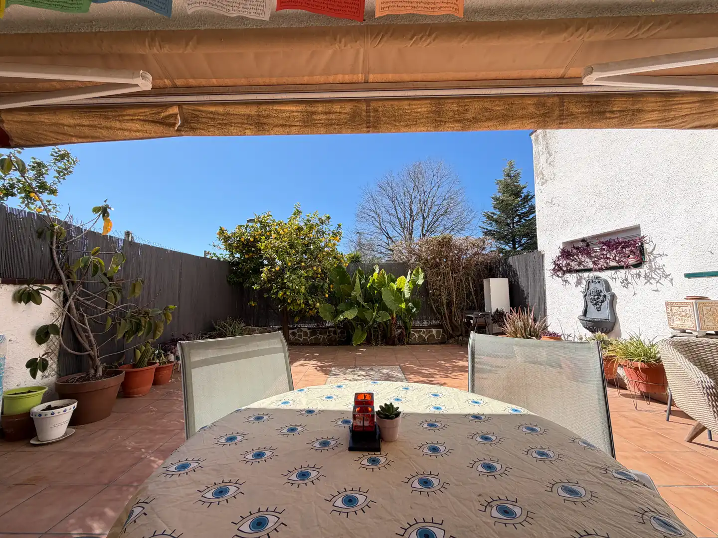Terraza de Piso en venta en Santa Margarida I Els Monjos con Calefacción, Terraza y Amueblado