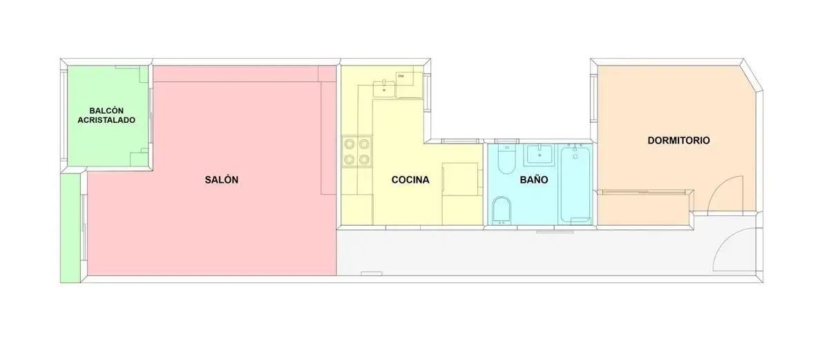 Piso con jardín en venta en Calle Preciados, imagen 36