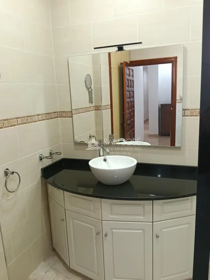 Baño de Casa o chalet en venta en Aspe con Aire acondicionado, Calefacción y Jardín privado