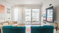 Living room of Flat for sale in  Madrid Capital  with Air Conditioner, Heating and Terrace