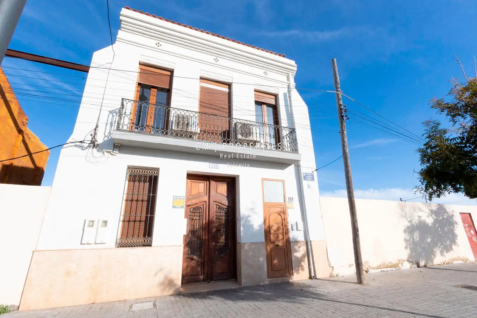 Außenansicht von Haus oder Chalet zur Miete in Valencia mit Klimaanlage, Heizung und Terrasse