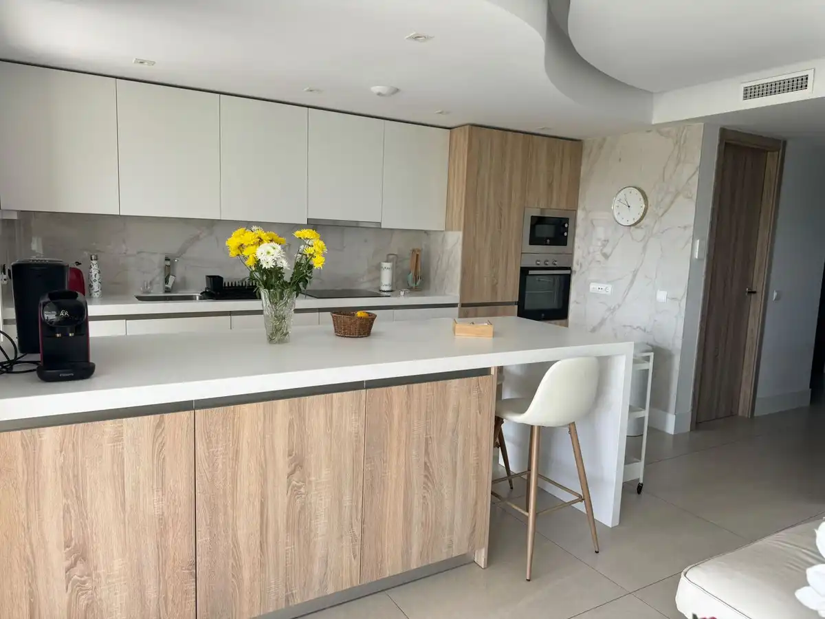 Kitchen of Apartments for sale in Sotogrande  with Air Conditioner, Private garden and Terrace