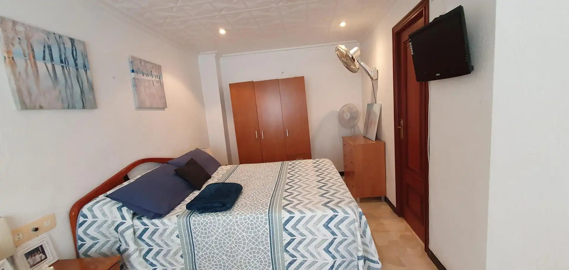 Schlafzimmer von Maisonette zum Verkauf in Cullera mit Möbliert
