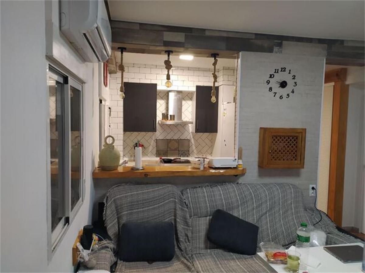 Kitchen of Flat to rent in  Granada Capital  with Terrace, Furnished and Balcony