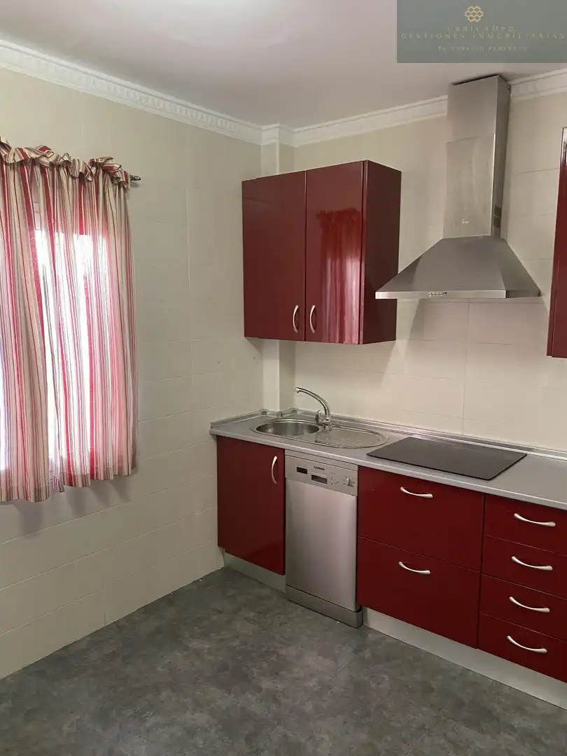 Kitchen of Flat for rent in Calamonte  with Terrace and Furnished