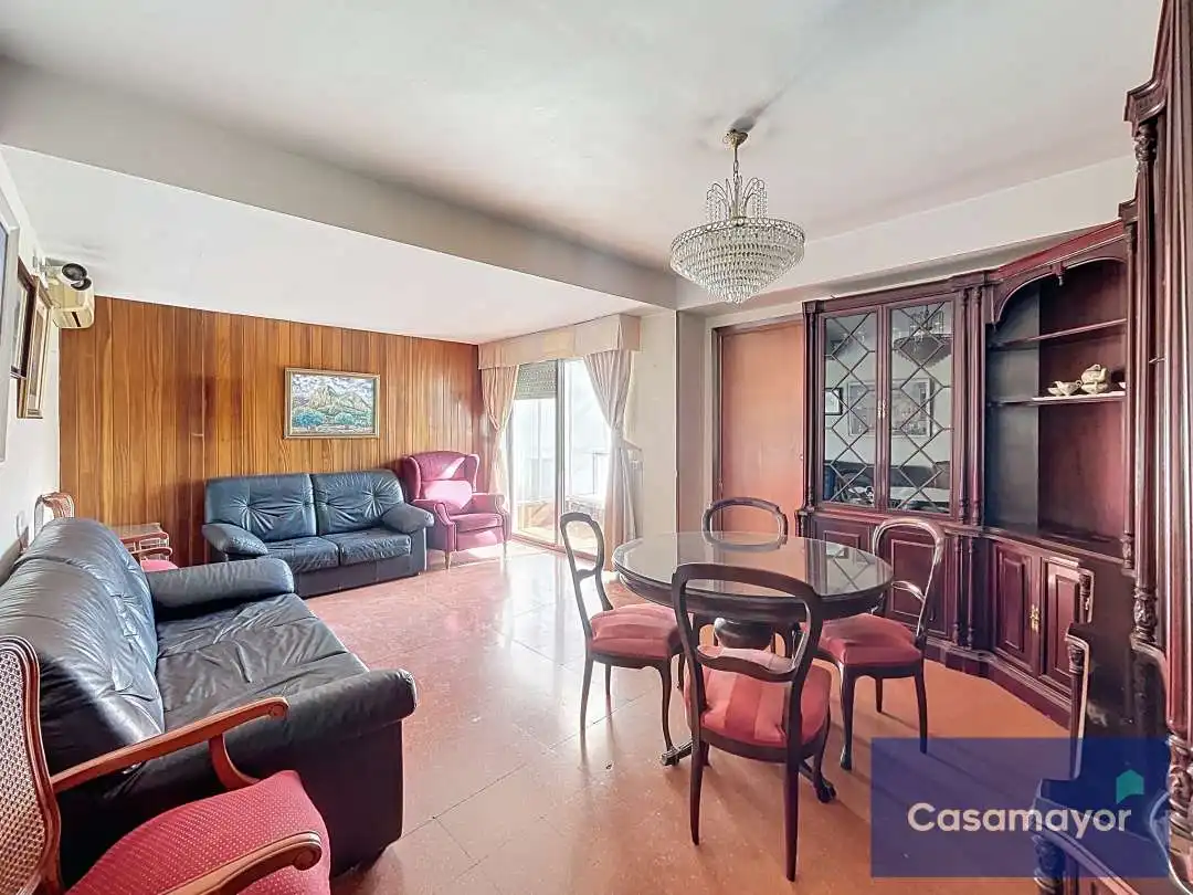 Sala d'estar de Pis en venda en Alicante / Alacant amb Aire condicionat, Calefacció i Terrassa