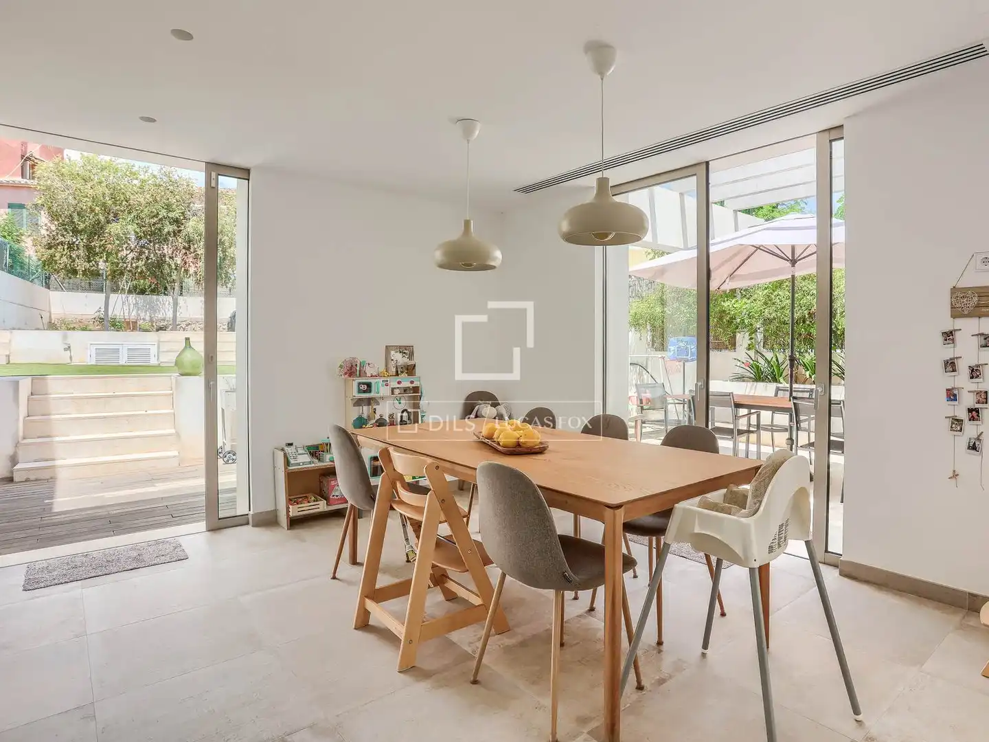 Dining room of Houses for sale in Calvià  with Air Conditioner, Heating and Private garden