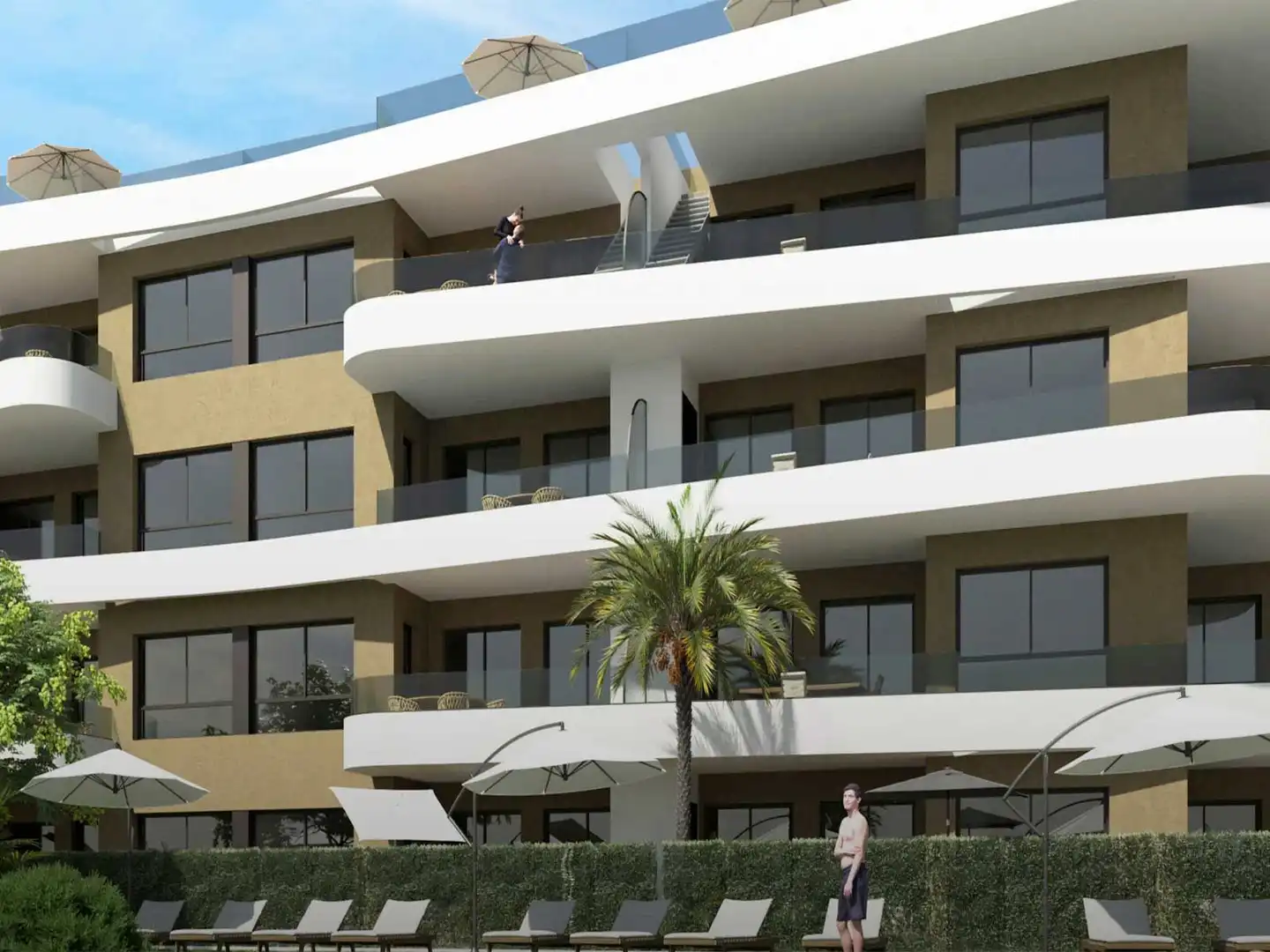 Apartment mit Pool zum Verkauf in Calle Calle Arrecife, imagen 2