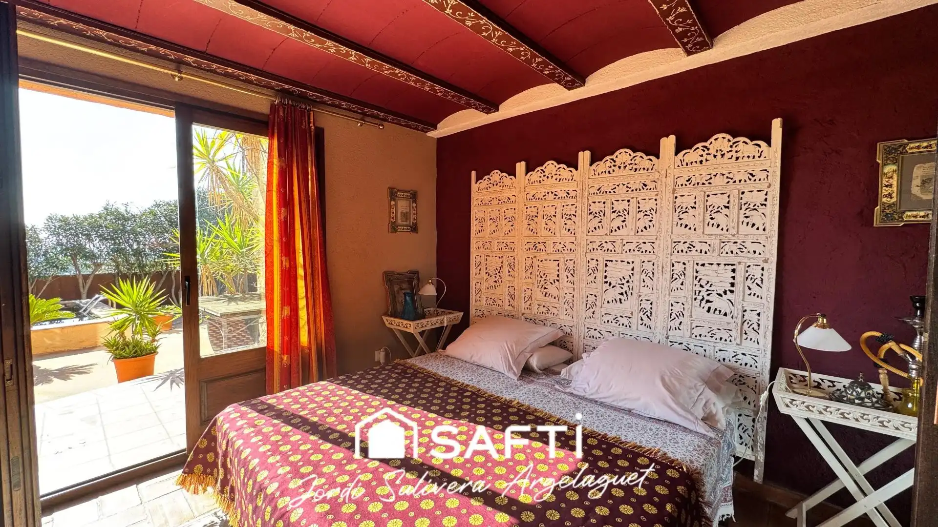 Bedroom of Detached homes for sale in Cantallops  with Heating, Terrace and Swimming Pool