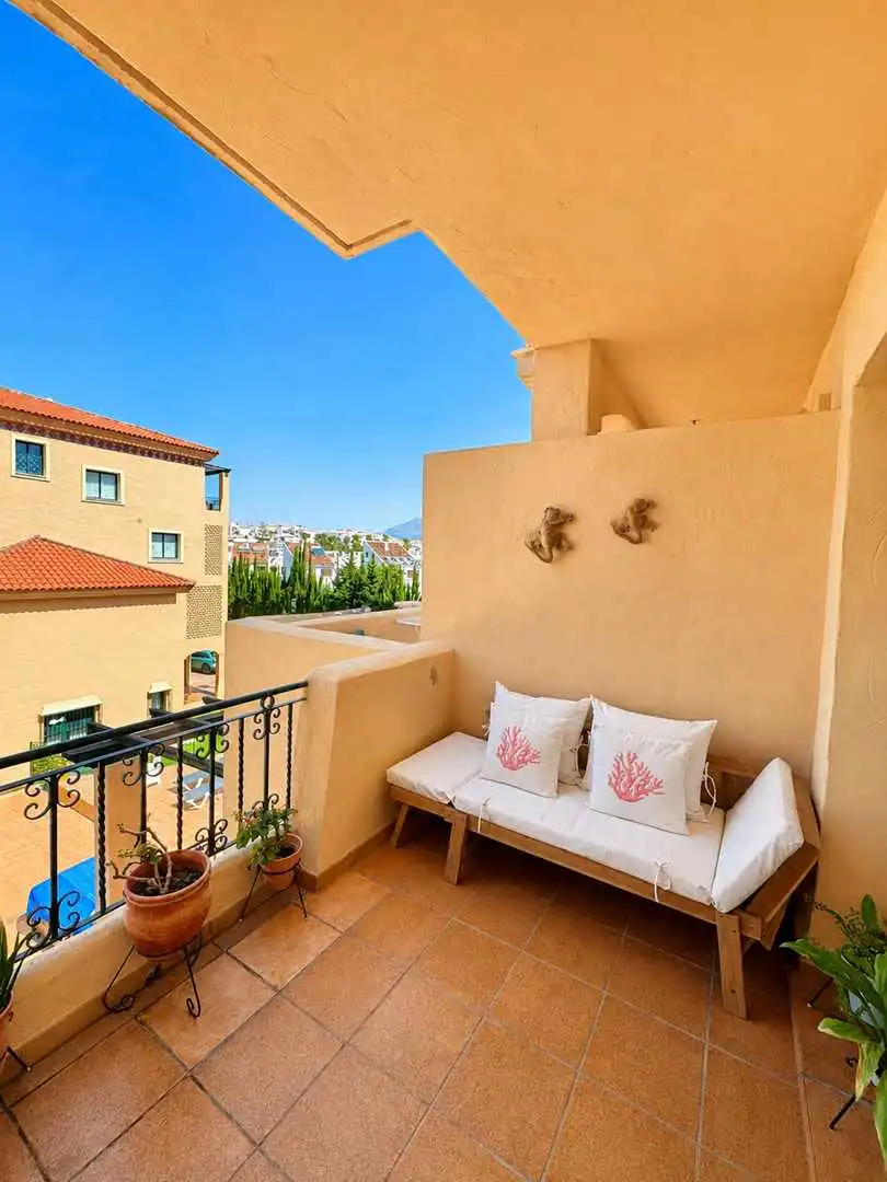 Terraza de Dúplex en venta en Manilva con Aire acondicionado, Calefacción y Terraza