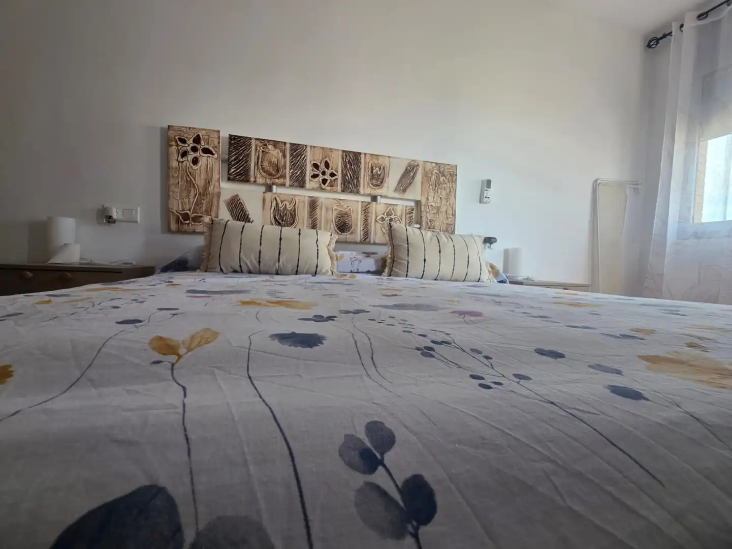Bedroom of Flat for sale in Deltebre  with Air Conditioner and Furnished