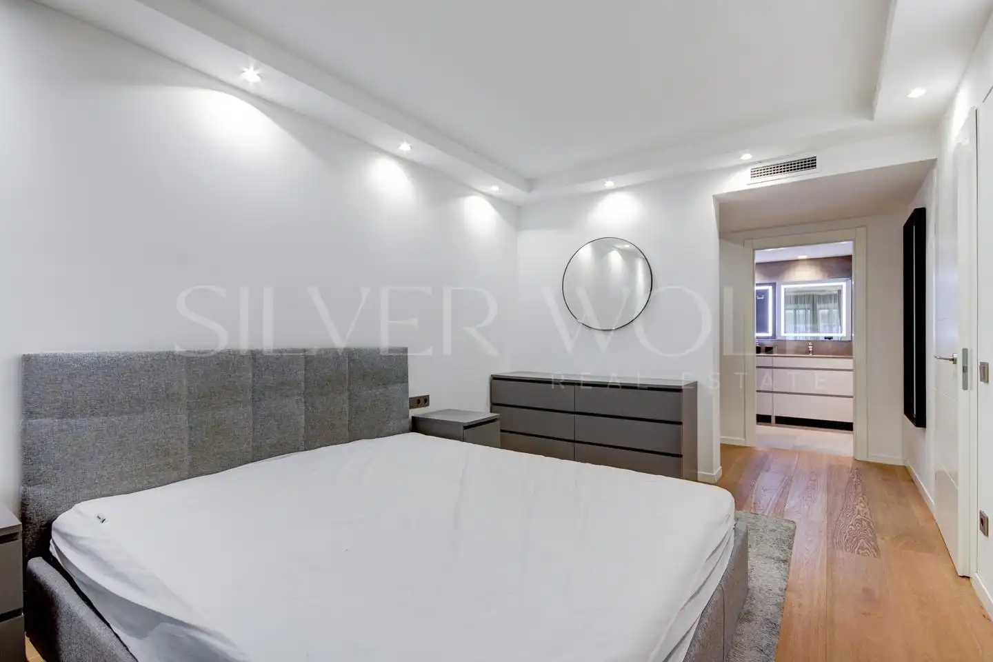 Schlafzimmer von Erdgeschoss zum Verkauf in Castelldefels mit Klimaanlage, Heizung und Terrasse