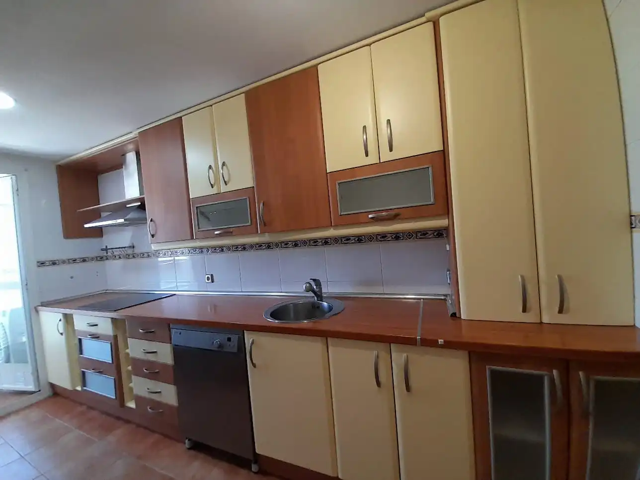 Kitchen of Flat for sale in Madrid  with Air Conditioner, Heating and Storage room