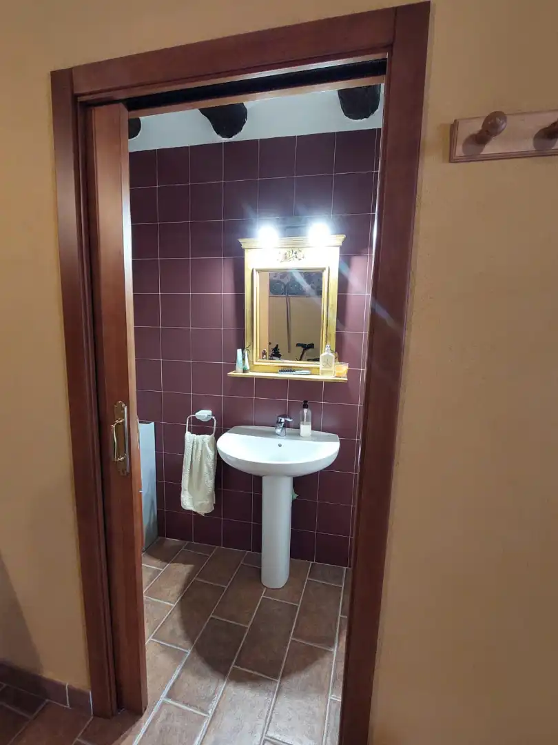 Badezimmer von Country house zum Verkauf in Xert mit Terrasse und Möbliert