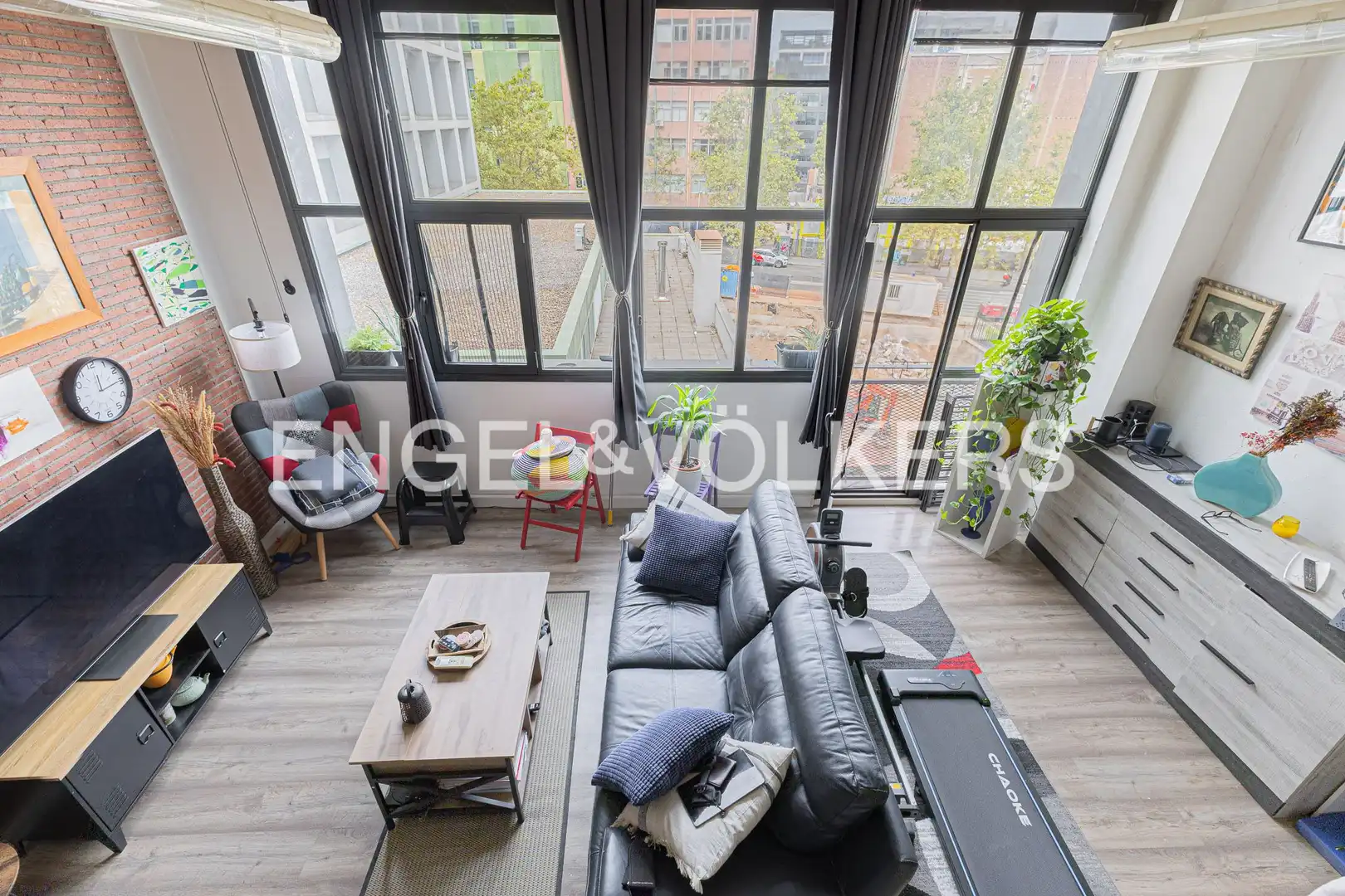 Sala de estar de Piso en venta en Barcelona con Aire acondicionado y Calefacción