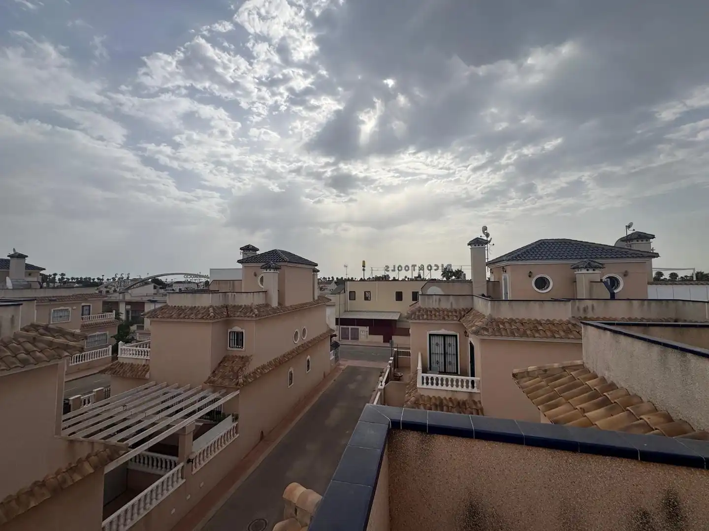 Vista exterior de Casa adosada en venta en San Javier con Terraza, Balcón y Piscina comunitaria
