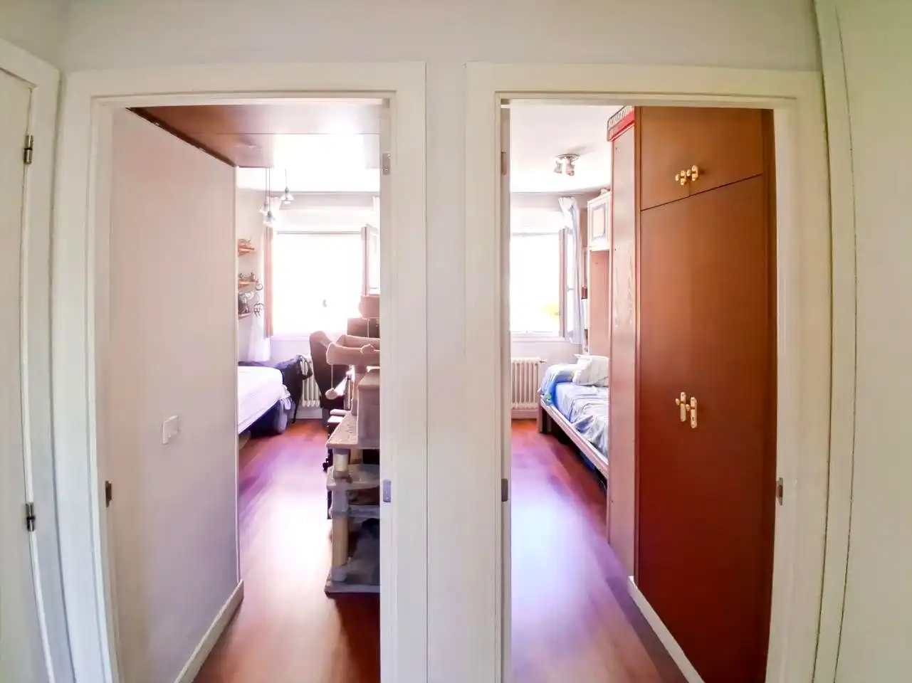 Schlafzimmer von Wohnung zum Verkauf in Madrid mit Klimaanlage, Heizung und Möbliert