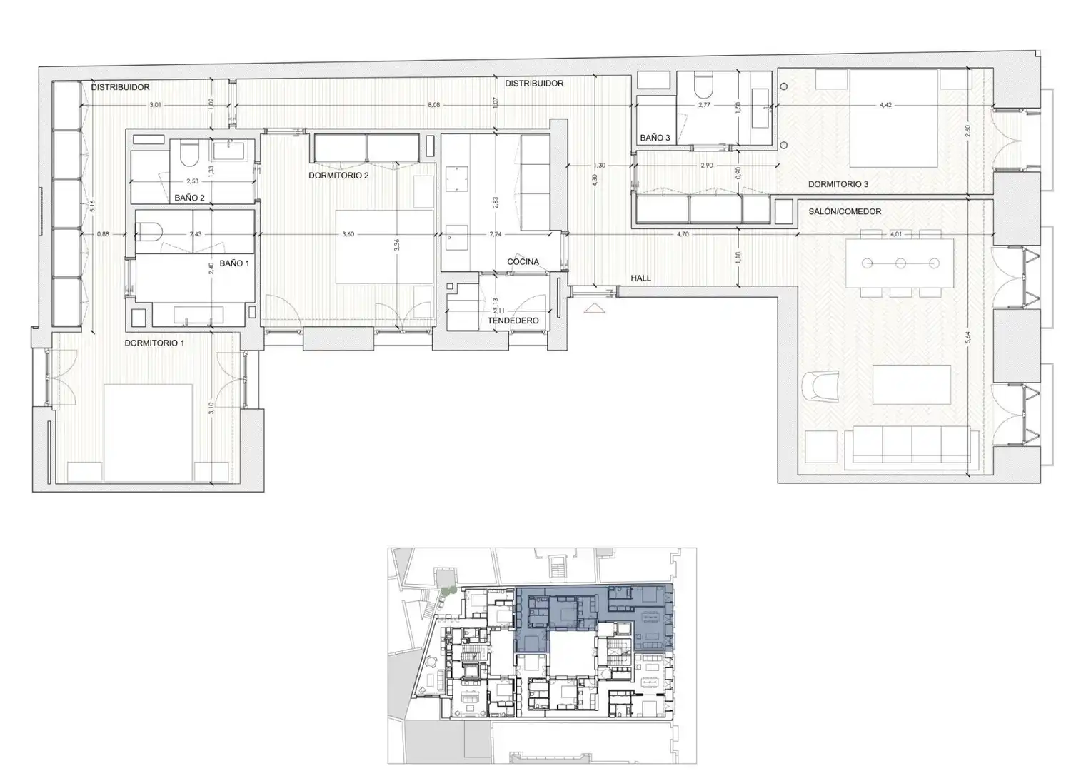 Piso con terraza en venta en Chamberí, imagen 45