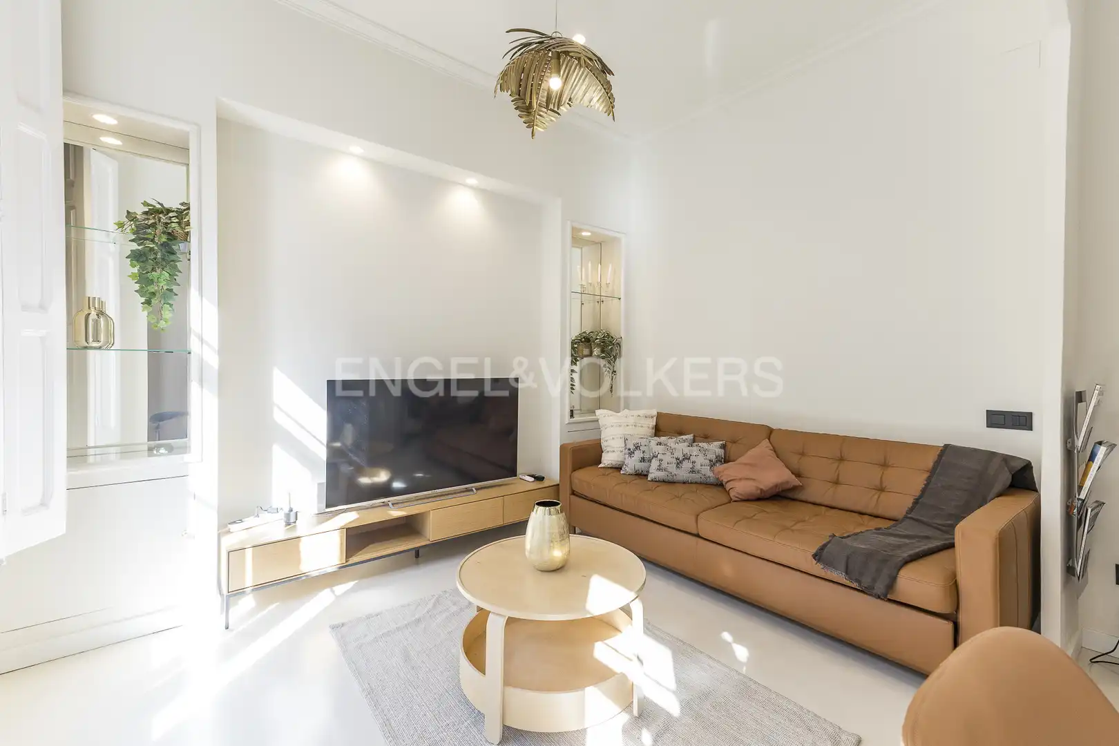 Sala de estar de Piso en venta en Barcelona con Aire acondicionado, Calefacción y Balcón
