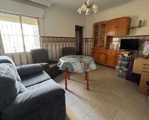 Living room of Single-family semi-detached for sale in Puebla de Guzmán  with Terrace, Storage room and Furnished