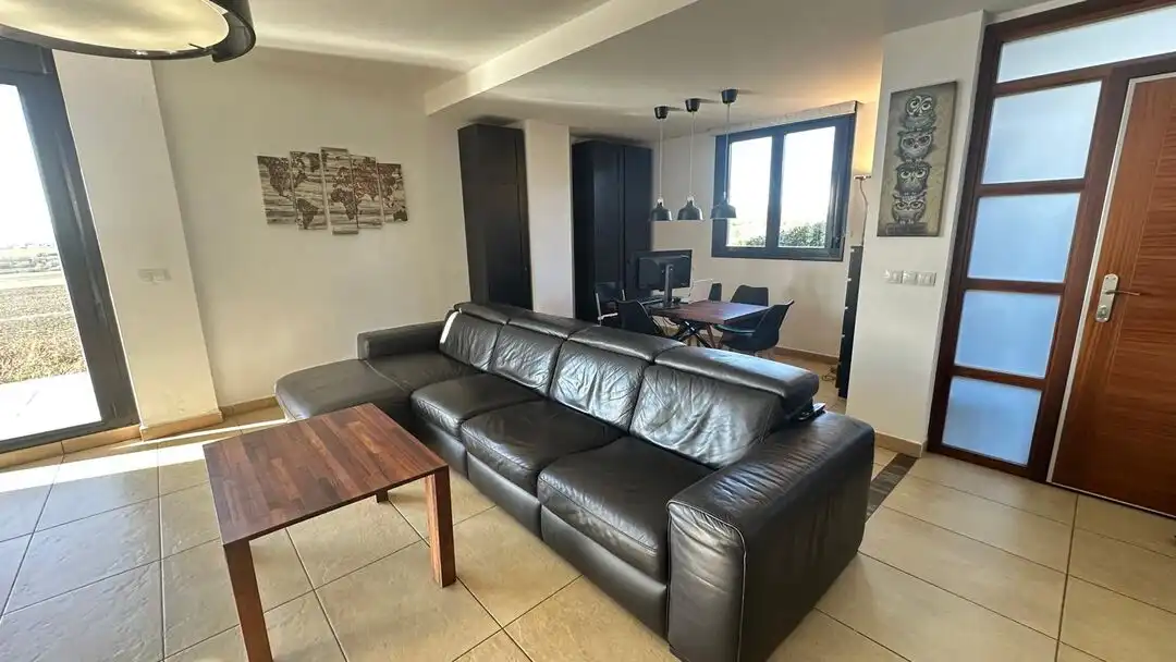 Sala de estar de Casa o chalet en venta en Elburgo / Burgelu con Calefacción, Jardín privado y Terraza