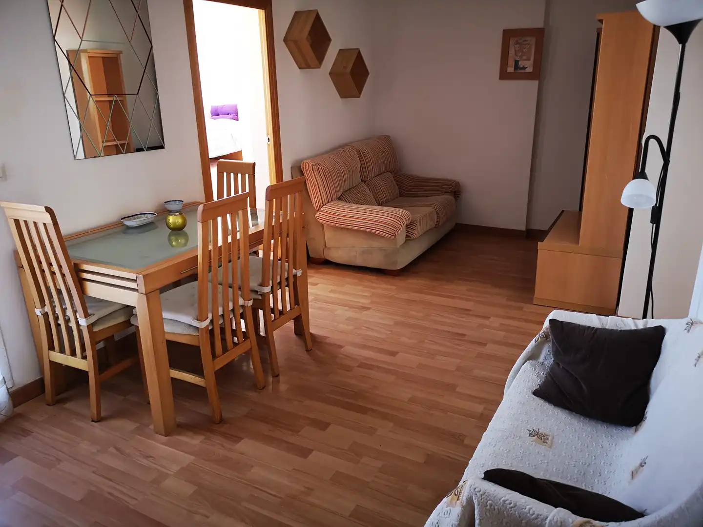 Living room of Attic for sale in Cádiz  with Air Conditioner, Heating and Parquet flooring