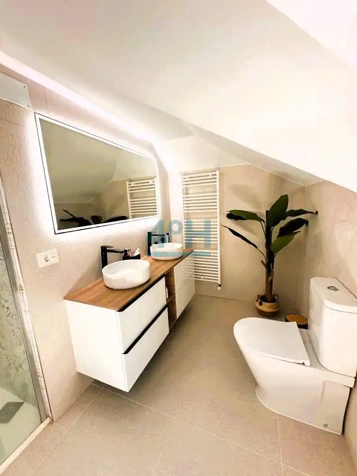 Bathroom of Houses for sale in Taboadela  with Heating, Private garden and Terrace