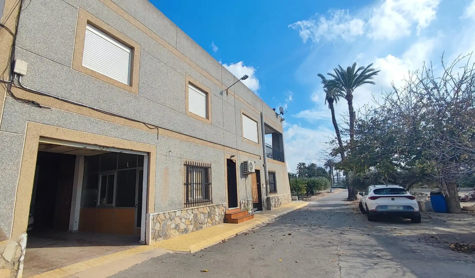 Vista exterior de Finca rústica en venta en Elche / Elx con Aire acondicionado, Terraza y Trastero