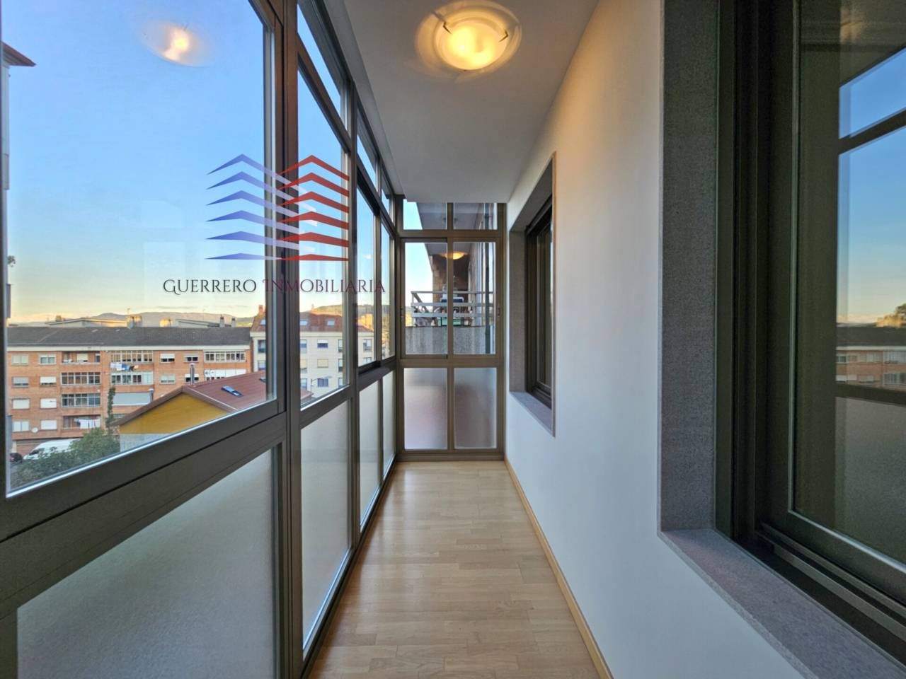 Balcony of Flat for rent in Ourense Capital   with Heating, Parquet flooring and Storage room