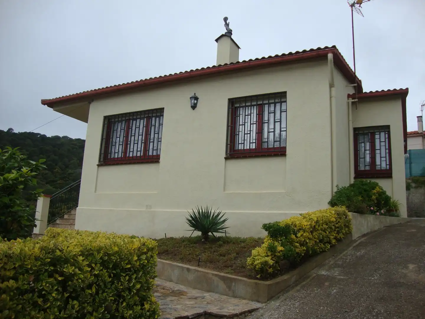 Exterior view of Houses for sale in Sant Cebrià de Vallalta  with Private garden, Storage room and Balcony