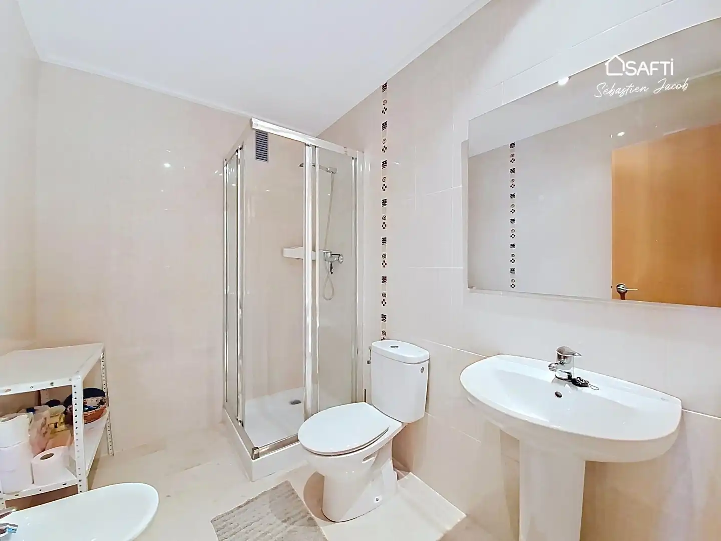 Badezimmer von Wohnung zum Verkauf in Jávea / Xàbia mit Heizung, Terrasse und Balkon