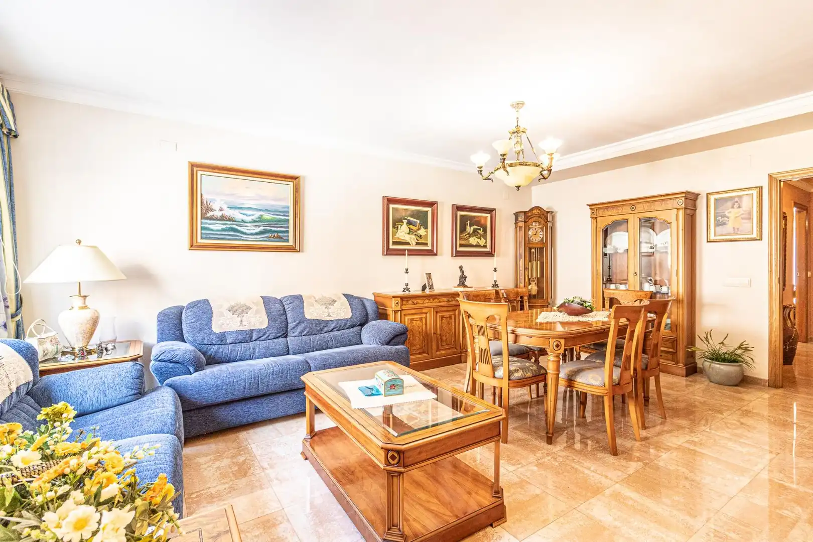 Living room of Houses for sale in Benimodo  with Terrace, Storage room and Balcony