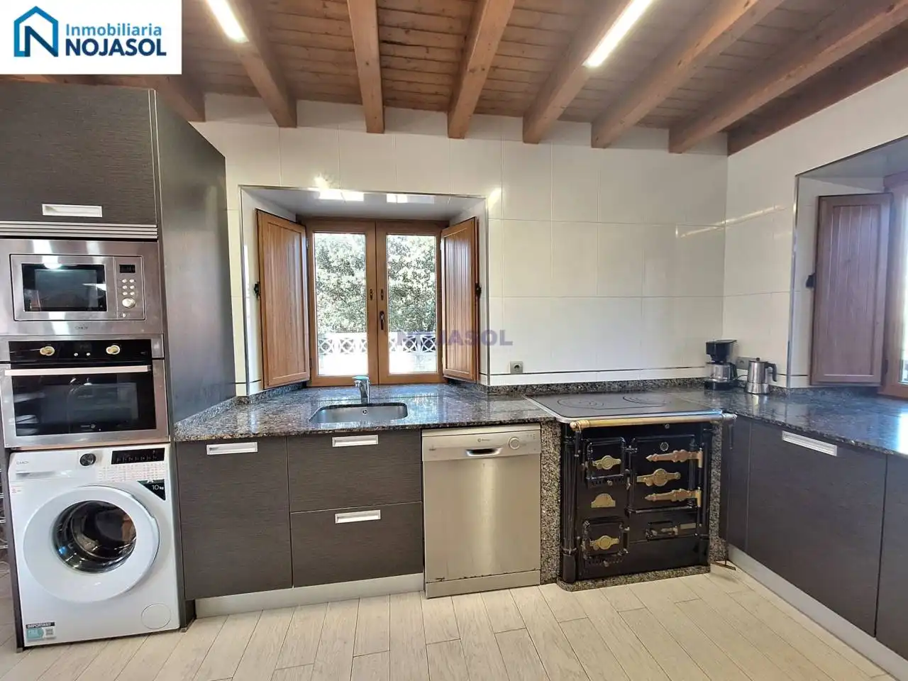 Cocina de Casa o chalet de alquiler en Noja con Calefacción, Jardín privado y Terraza